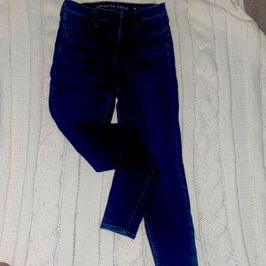 American eagle jeans super high rise jegging
